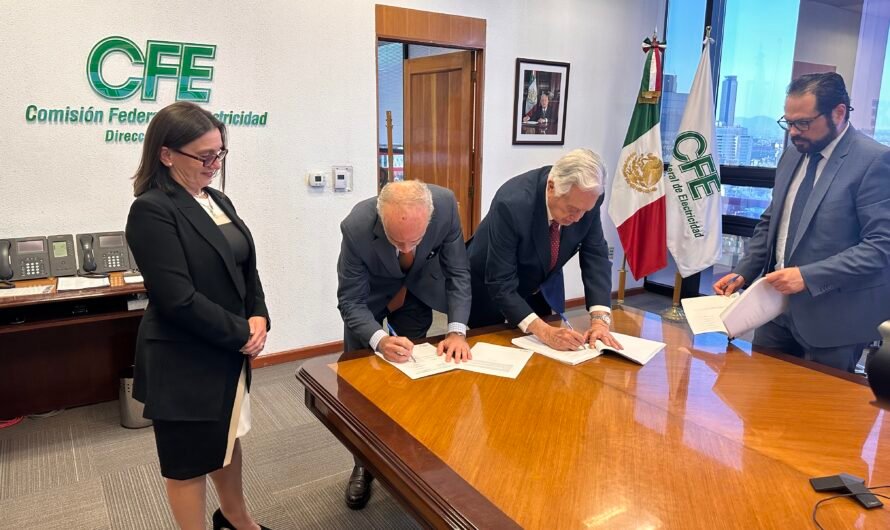 CFE y Energía Mayakan firman acuerdo histórico para la ampliación del gasoducto